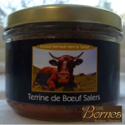 Terrine de Bœuf Salers – Conserve Artisanale Cantal | Bornes