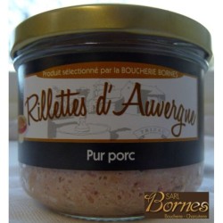 Rillettes d'Auvergne Artisanales – Conserve Cantal | Bornes