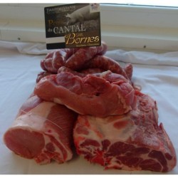 Colis Porc 10 kg – Assortiment Charcuterie Cantal | Bornes Trizac
