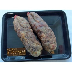 Saucisson Sec Fumé Artisanal Cantal | Boucherie Bornes Trizac
