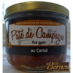 Pâté de Campagne au Cantal – Conserve Artisanale | Bornes